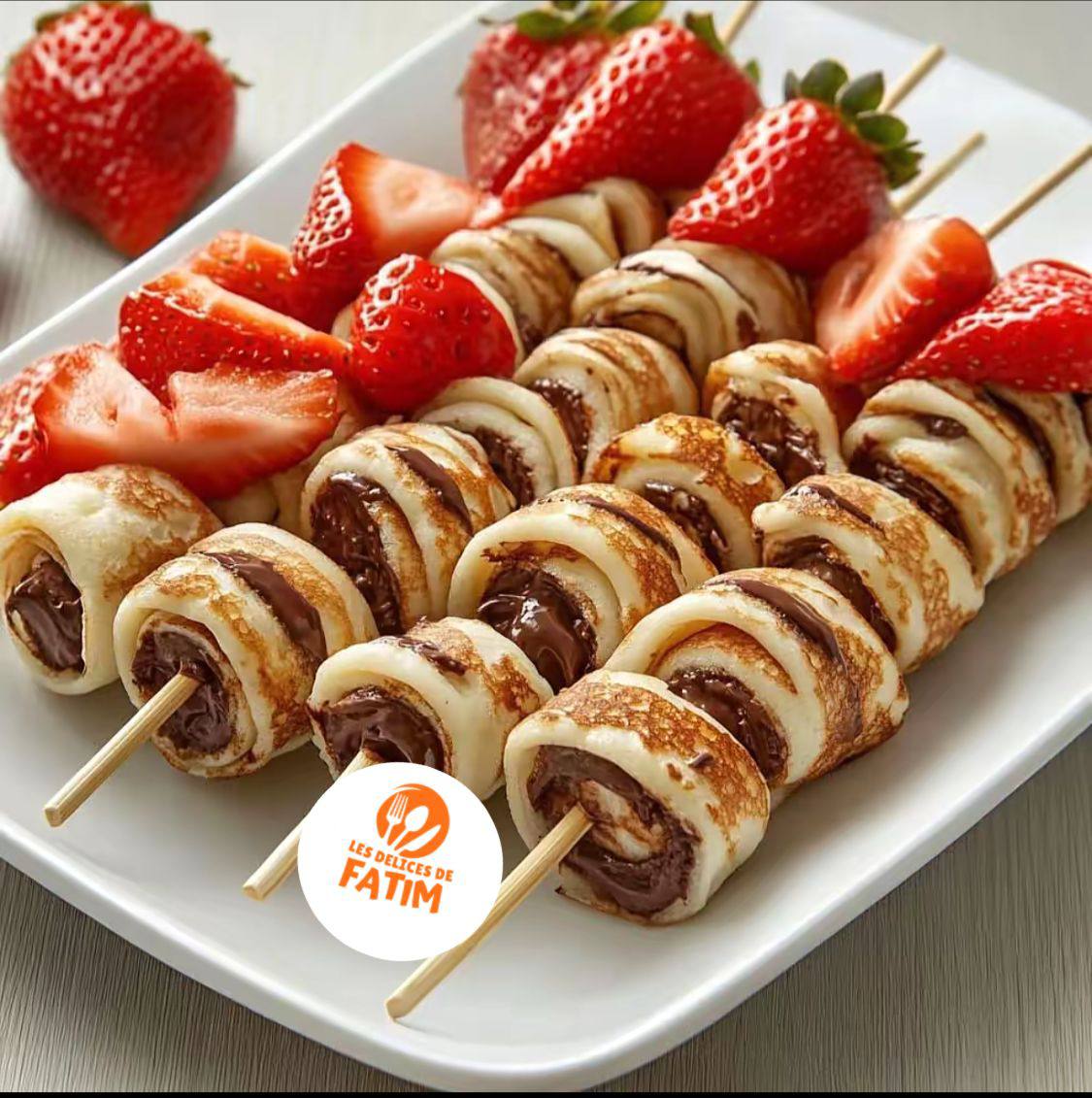 Brochettes de Crêpes
