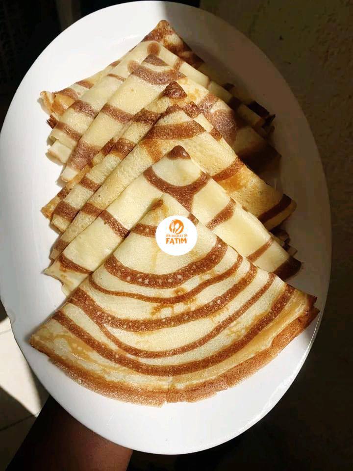 Crêpes marbrées