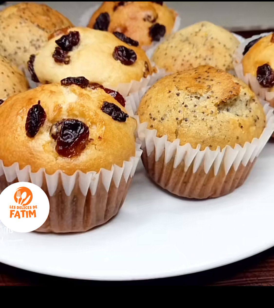 Muffins aux Raisins